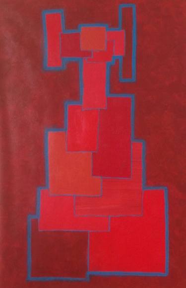 Original Abstract Geometric Paintings by Meneer Stilfanti