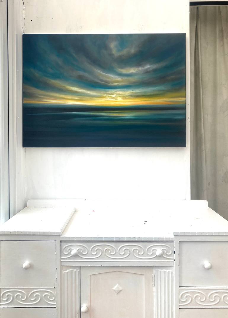 Original Seascape Painting by Julia Everett