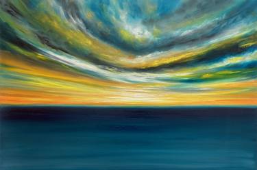 Original Abstract Seascape Paintings by Julia Everett