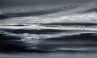 Original Abstract Seascape Painting by Julia Everett