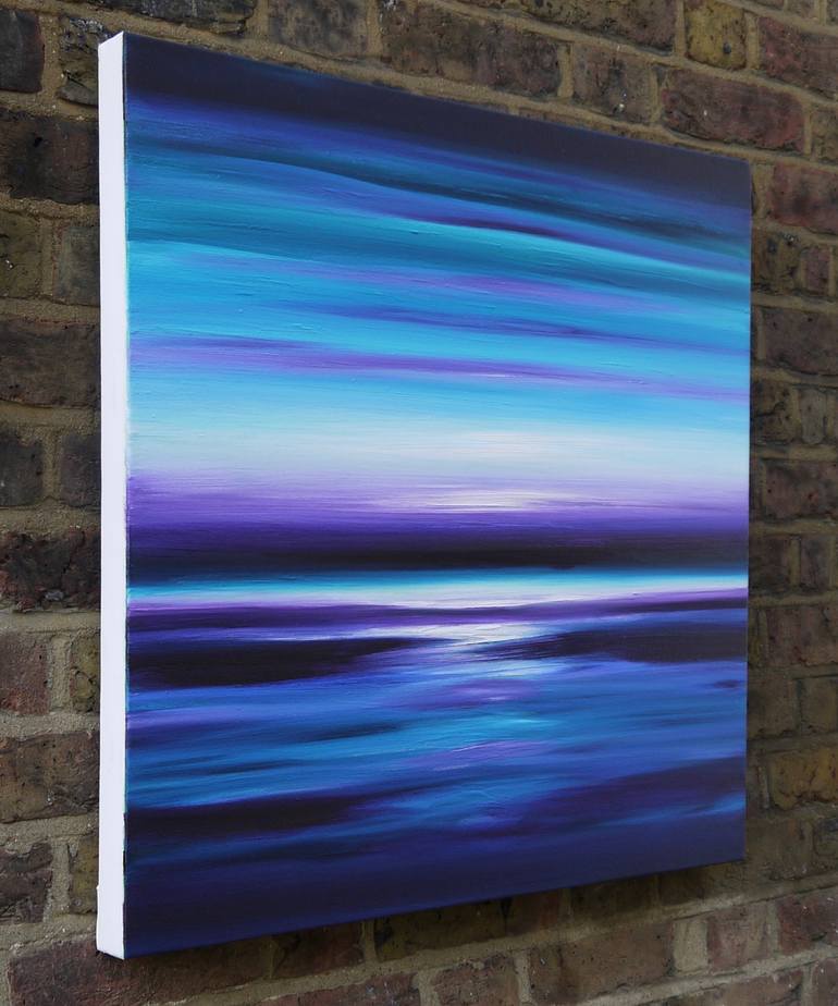 Original Abstract Seascape Painting by Julia Everett