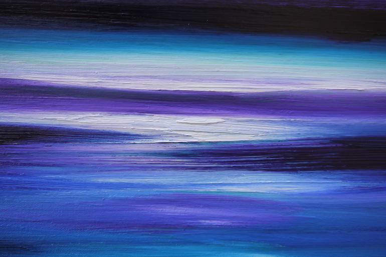 Original Abstract Seascape Painting by Julia Everett