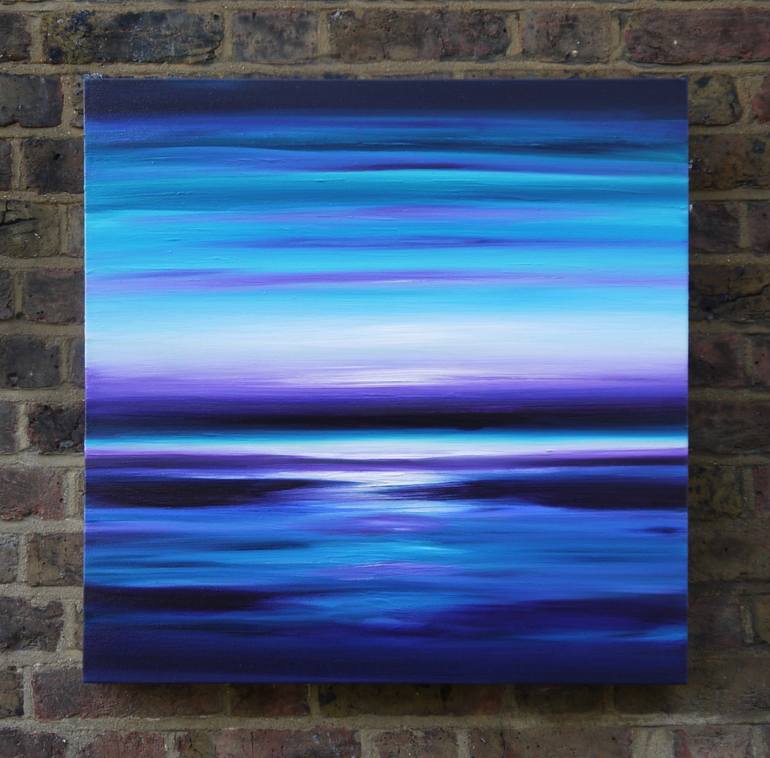 Original Abstract Seascape Painting by Julia Everett
