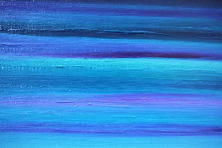Original Abstract Seascape Painting by Julia Everett