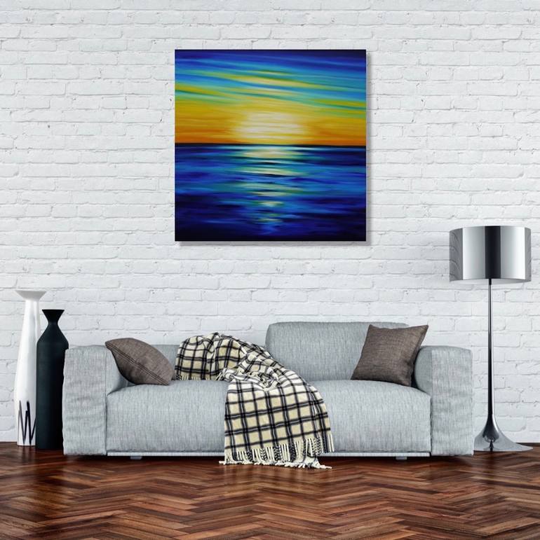 Original Abstract Expressionism Abstract Painting by Julia Everett