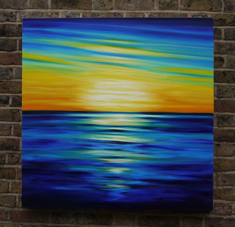 Original Abstract Expressionism Abstract Painting by Julia Everett