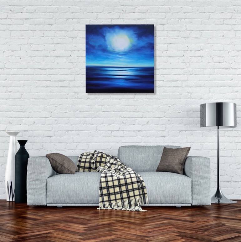 Original Abstract Seascape Painting by Julia Everett