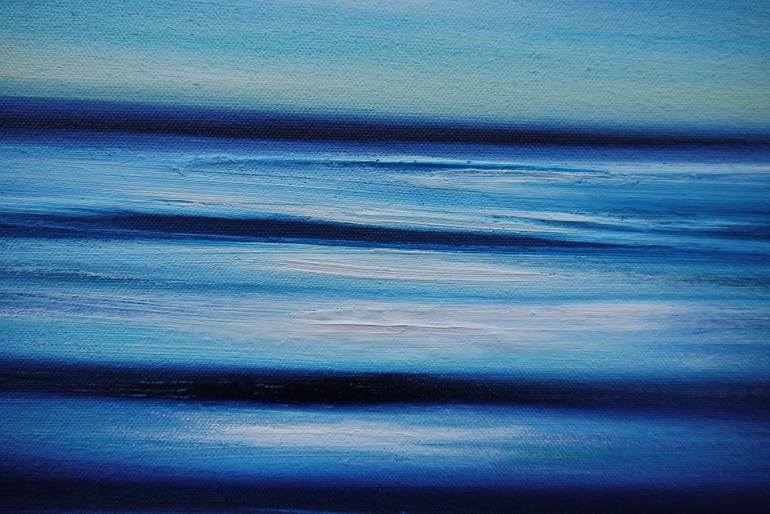 Original Abstract Seascape Painting by Julia Everett