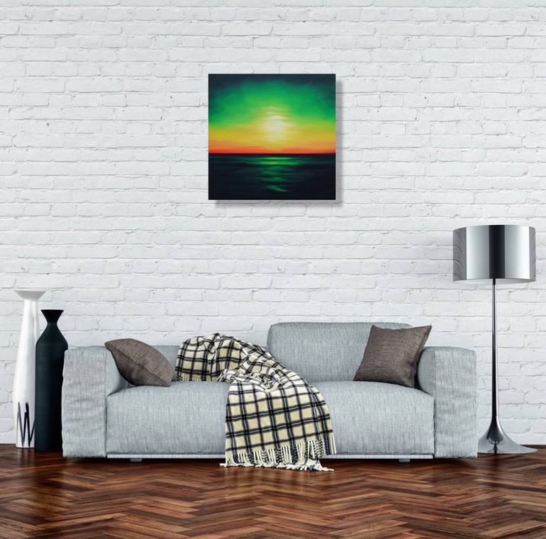 Original Abstract Expressionism Abstract Painting by Julia Everett