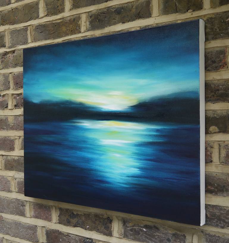 Original Abstract Landscape Painting by Julia Everett