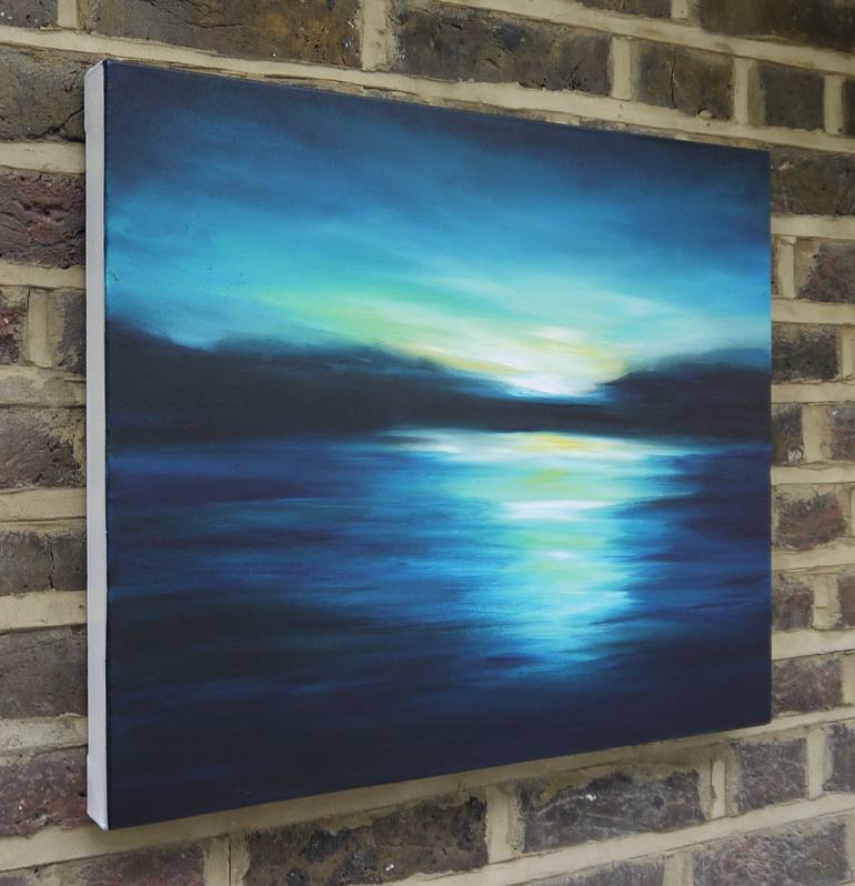 Original Abstract Landscape Painting by Julia Everett