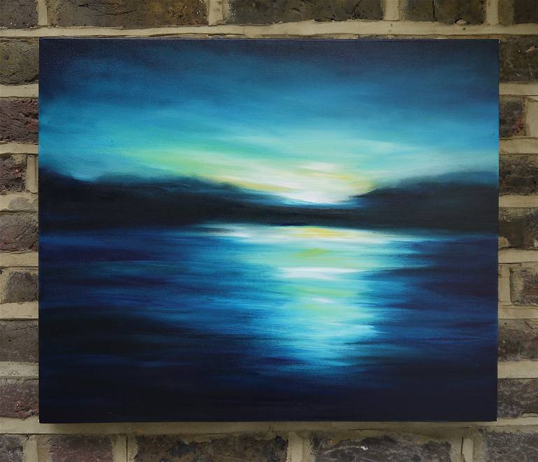 Original Abstract Landscape Painting by Julia Everett