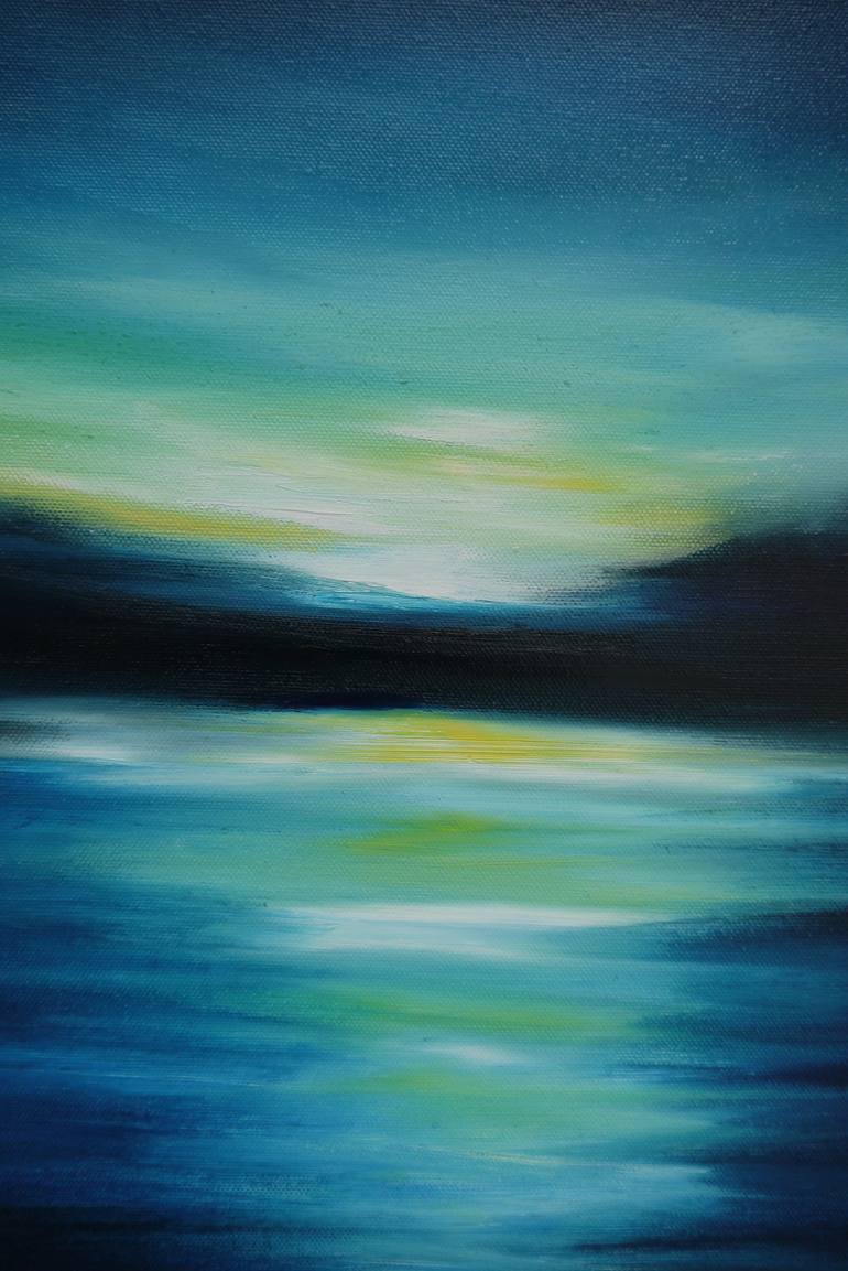 Original Abstract Landscape Painting by Julia Everett