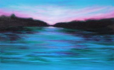 Original Abstract Landscape Paintings by Julia Everett