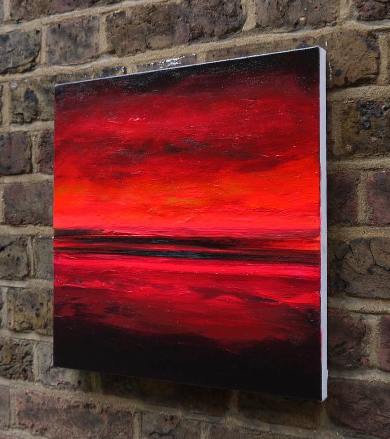 Original Expressionism Abstract Painting by Julia Everett