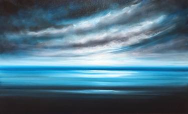 Print of Abstract Expressionism Seascape Paintings by Julia Everett