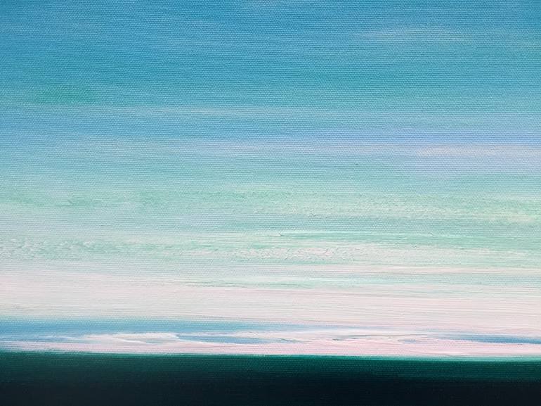 Original Abstract Seascape Painting by Julia Everett