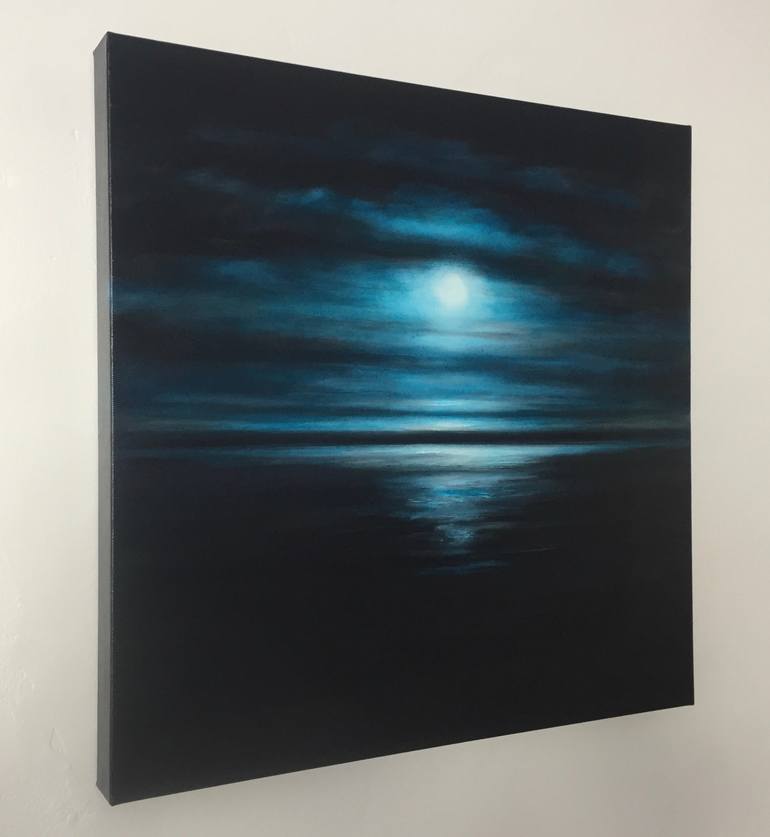 Original Abstract Seascape Painting by Julia Everett