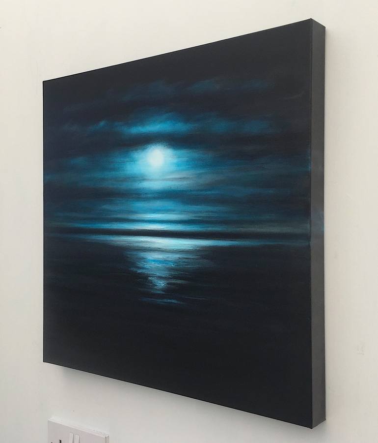 Original Abstract Seascape Painting by Julia Everett