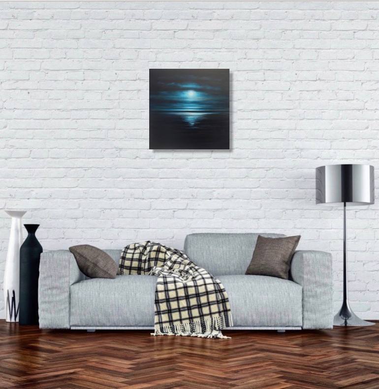 Original Abstract Seascape Painting by Julia Everett