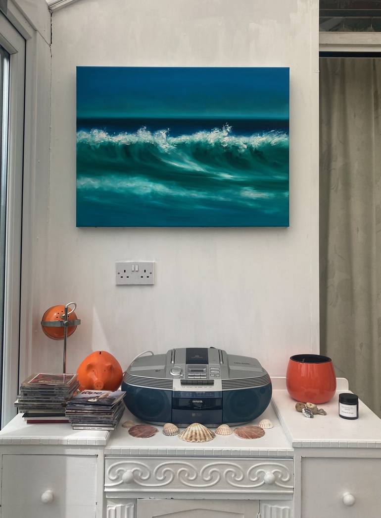 Original Seascape Painting by Julia Everett