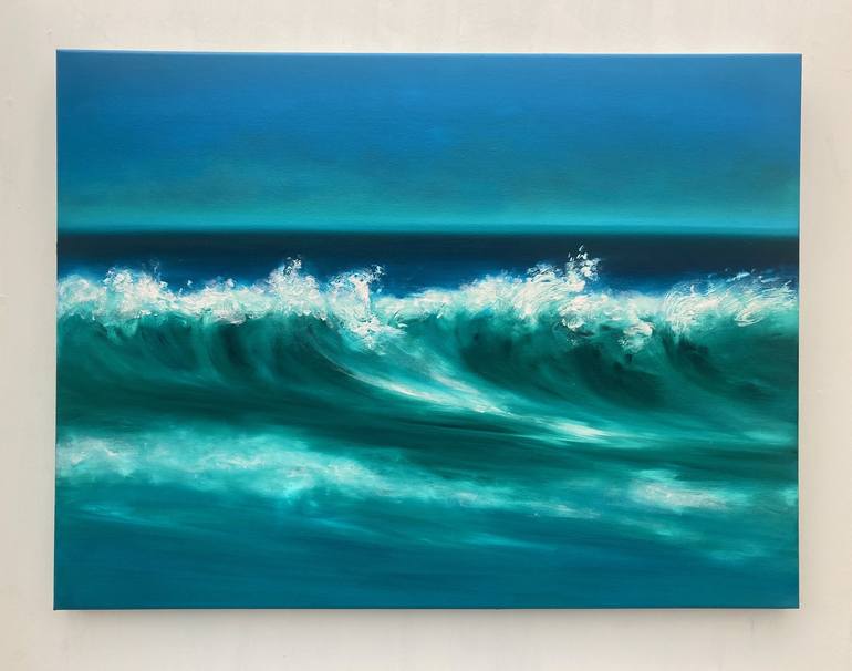 Original Seascape Painting by Julia Everett