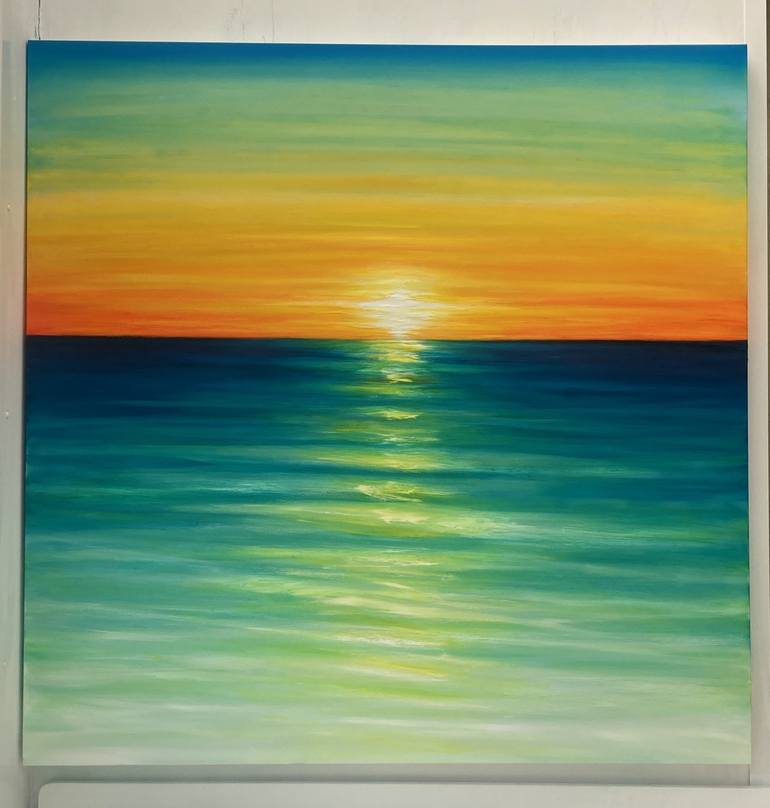 Original Seascape Painting by Julia Everett