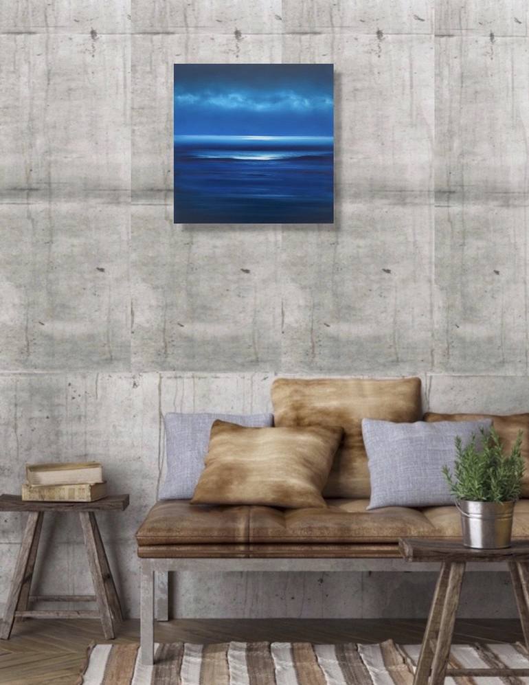 Original Abstract Seascape Painting by Julia Everett