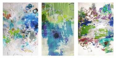 Original Abstract Paintings by Sandy Rosen
