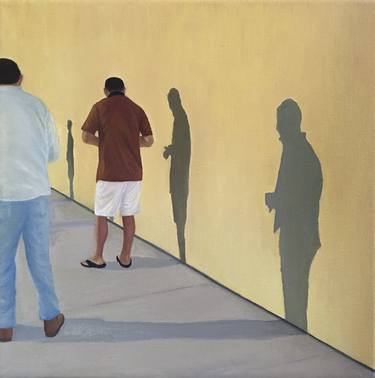 Original Realism Men Paintings by Gladys Jimenez