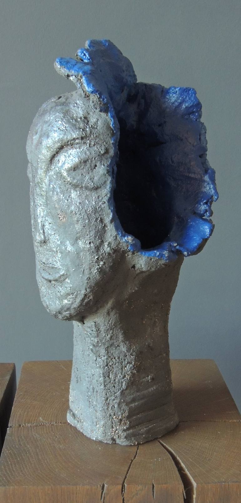 Original Abstract Expressionism Body Sculpture by Eleni Pappa Tsantilis