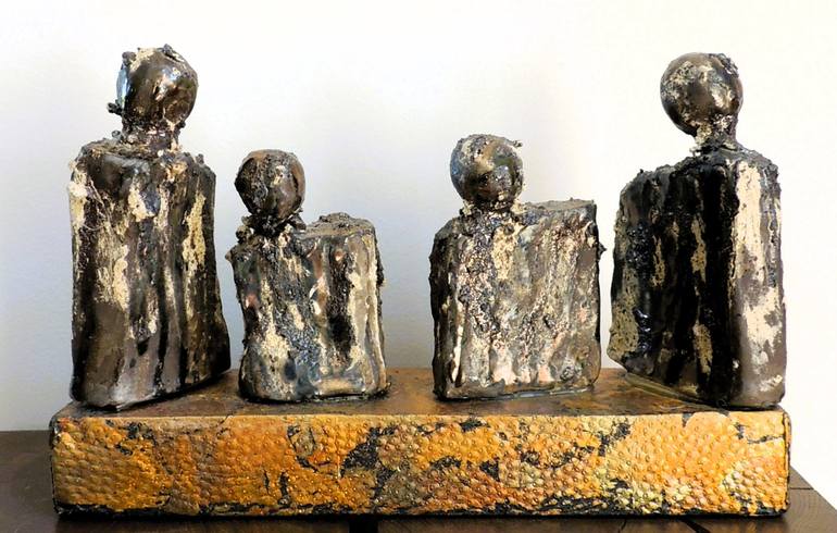 Original People Sculpture by Eleni Pappa Tsantilis