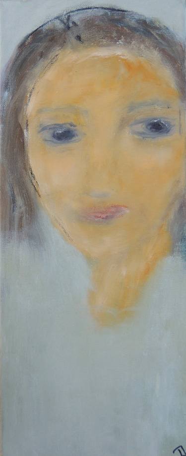 Print of Portrait Paintings by Eleni Pappa Tsantilis