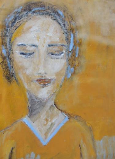 Original Abstract Women Paintings by Eleni Pappa Tsantilis