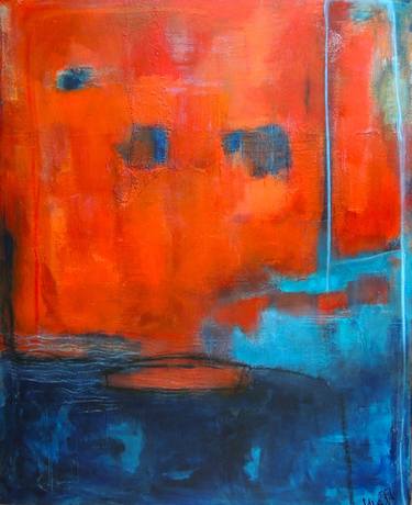 Original Abstract Expressionism Abstract Paintings by Eleni Pappa Tsantilis