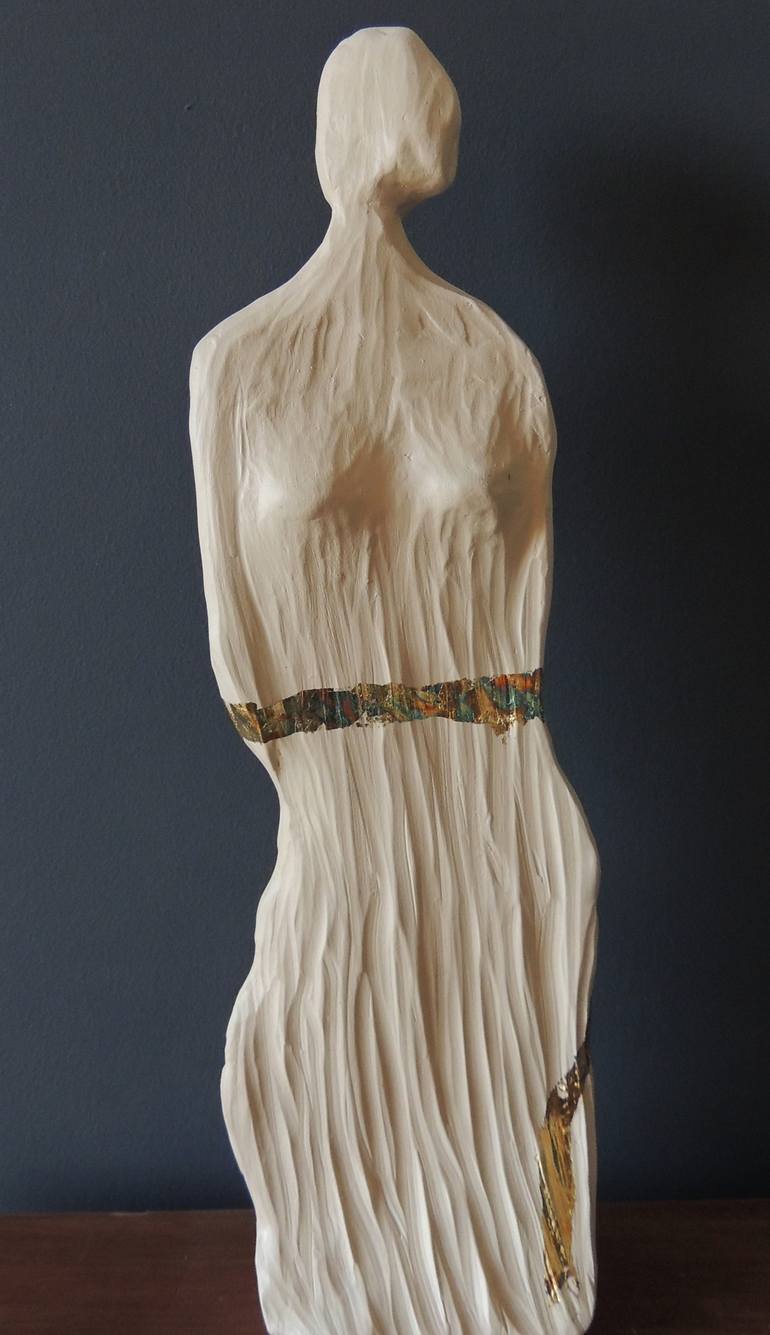 Original Abstract Expressionism Body Sculpture by Eleni Pappa Tsantilis
