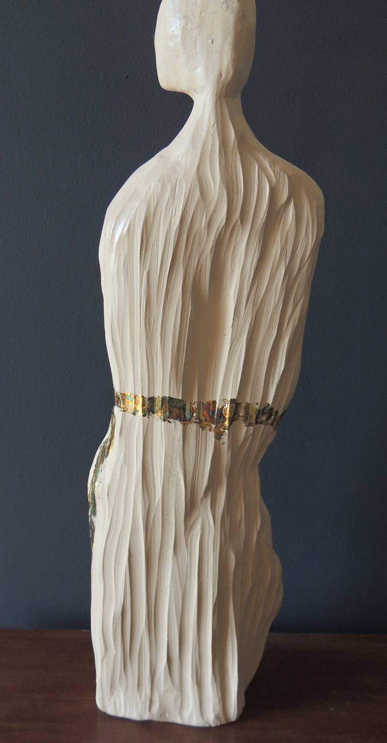 Original Abstract Expressionism Body Sculpture by Eleni Pappa Tsantilis