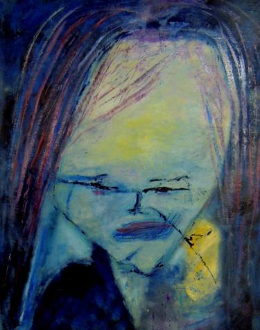 Original Abstract Expressionism Women Paintings by Eleni Pappa Tsantilis