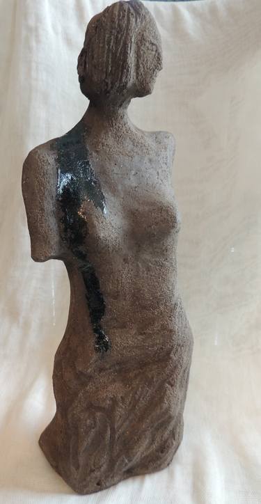 Original Figurative Women Sculpture by Eleni Pappa Tsantilis