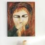 Acrylic and mediums on canva