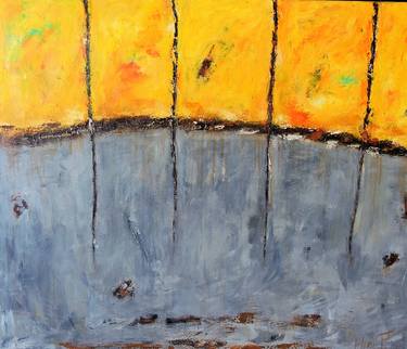 "Yellow and grey synthesis"/SOLD thumb