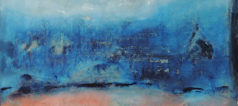 Original Abstract Expressionism Abstract Painting by Eleni Pappa Tsantilis