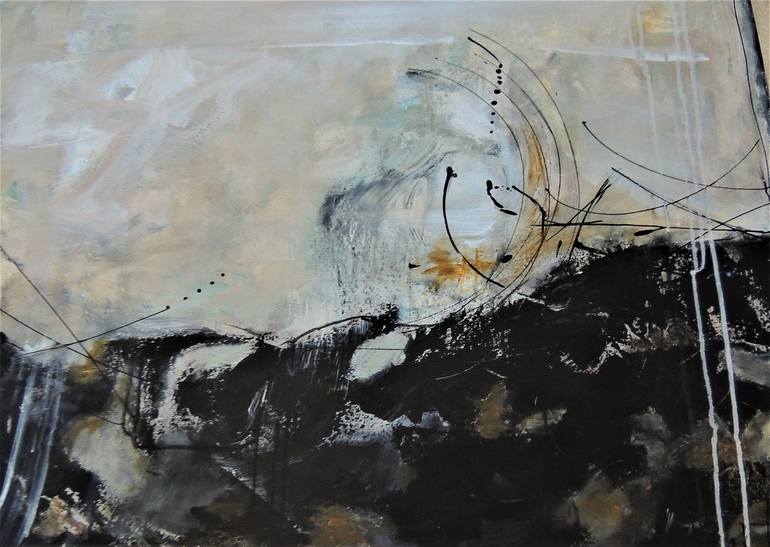 Original Abstract Painting by Eleni Pappa Tsantilis