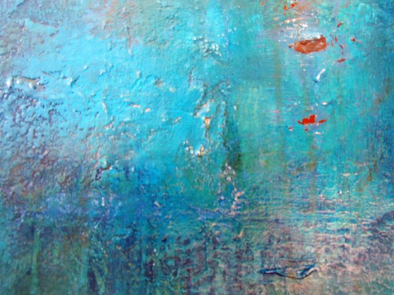 Original Fine Art Abstract Painting by Eleni Pappa Tsantilis