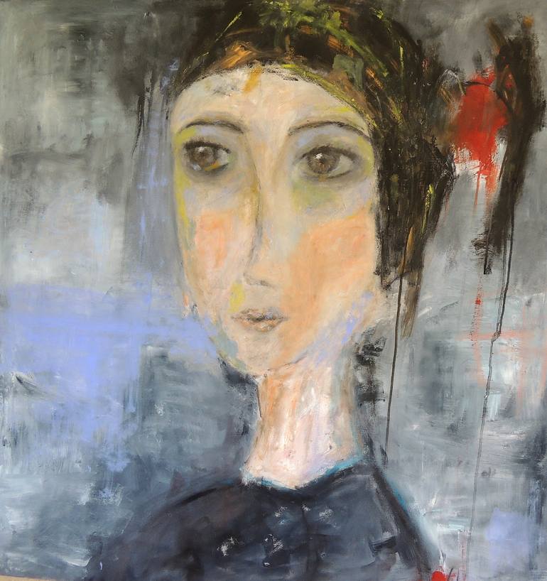 GARDE LE SECRET Painting by Eleni Pappa Tsantilis | Saatchi Art