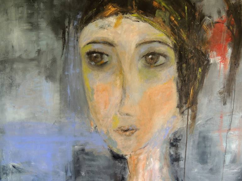 GARDE LE SECRET Painting by Eleni Pappa Tsantilis | Saatchi Art