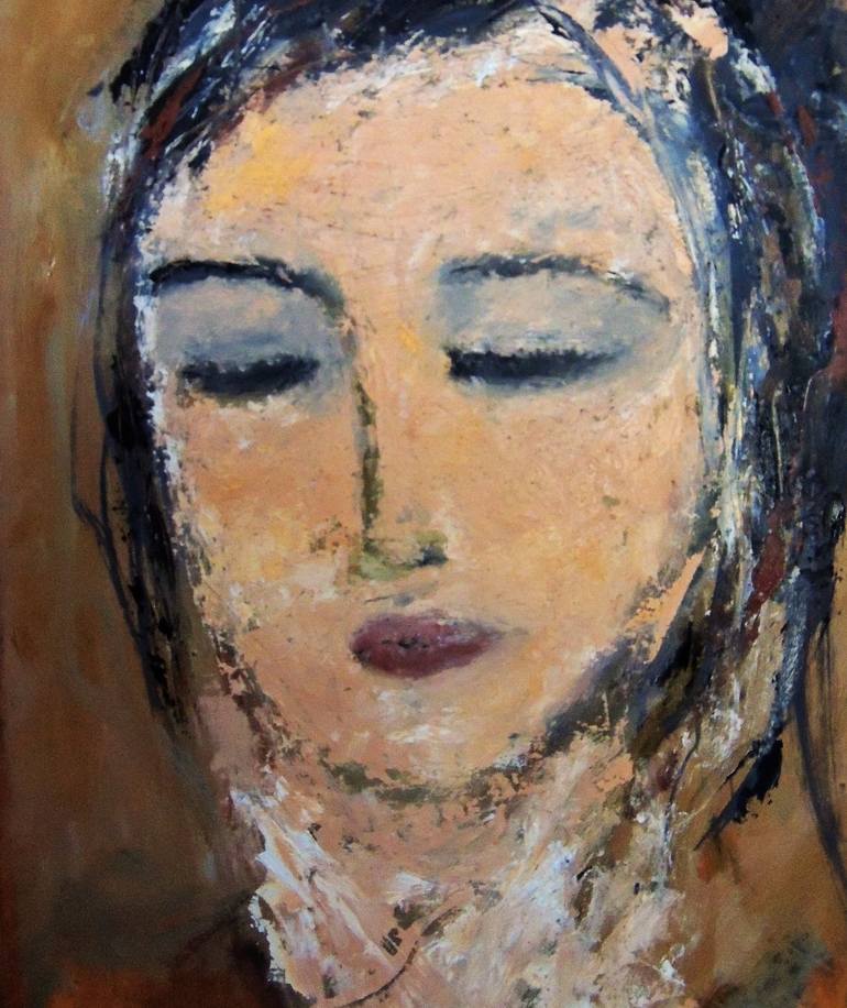 Original Abstract Expressionism Abstract Painting by Eleni Pappa Tsantilis