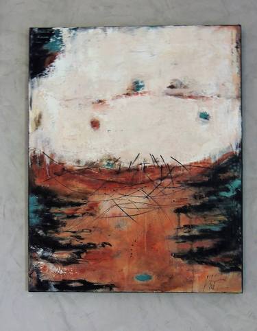 Print of Abstract Expressionism Abstract Paintings by Eleni Pappa Tsantilis