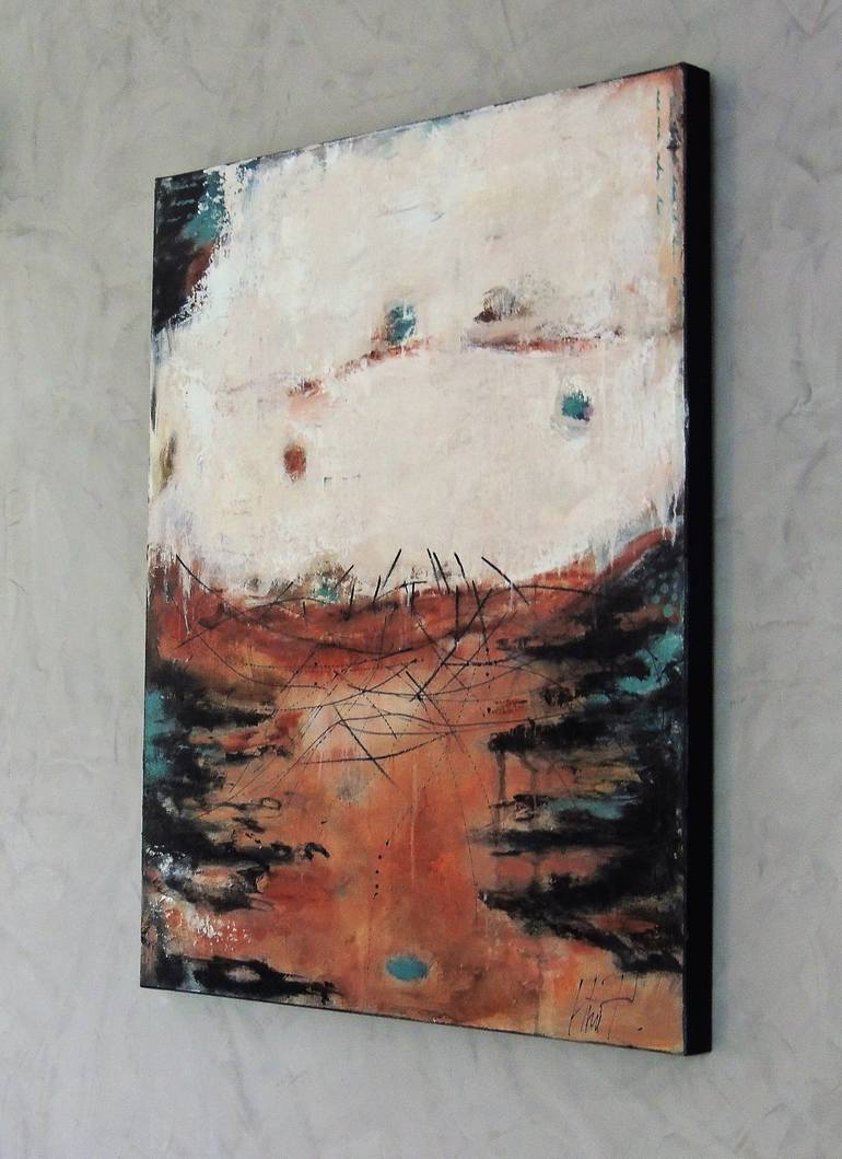 Original Abstract Painting by Eleni Pappa Tsantilis