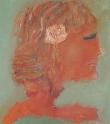 Original Abstract Expressionism Women Paintings by Eleni Pappa Tsantilis